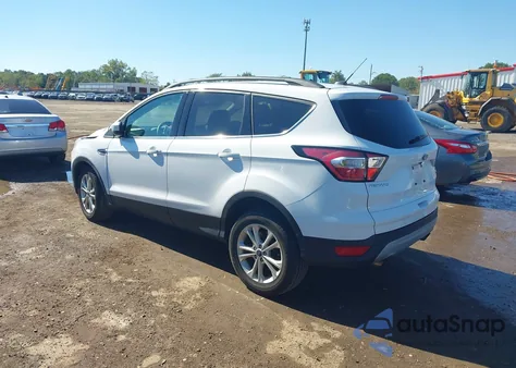 2017 Ford Escape Se z USA, uszkodzony, nr VIN 1FMCU0GD1HUE45986